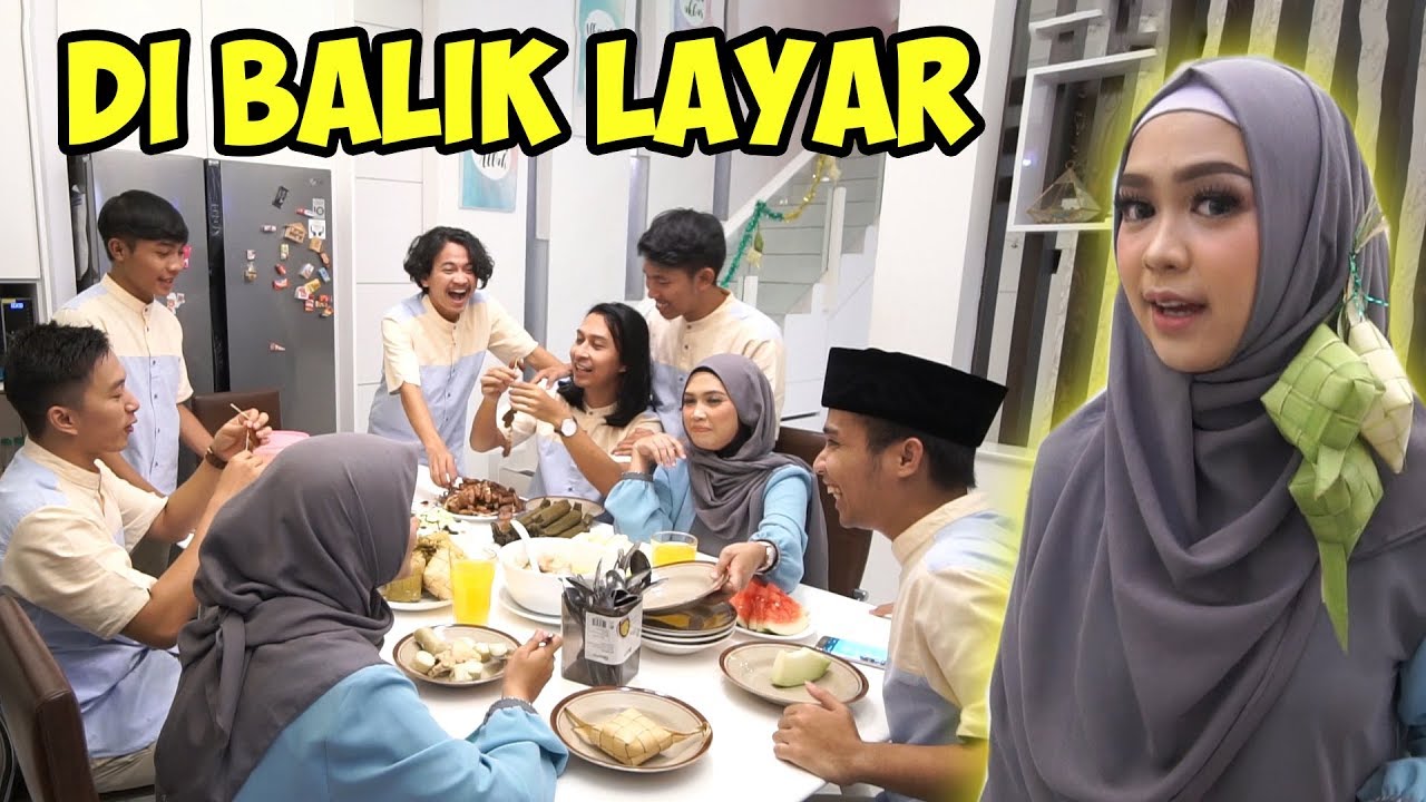 Behind The Scenes Lagu Lebaran. Dimarahin Vazo 😭