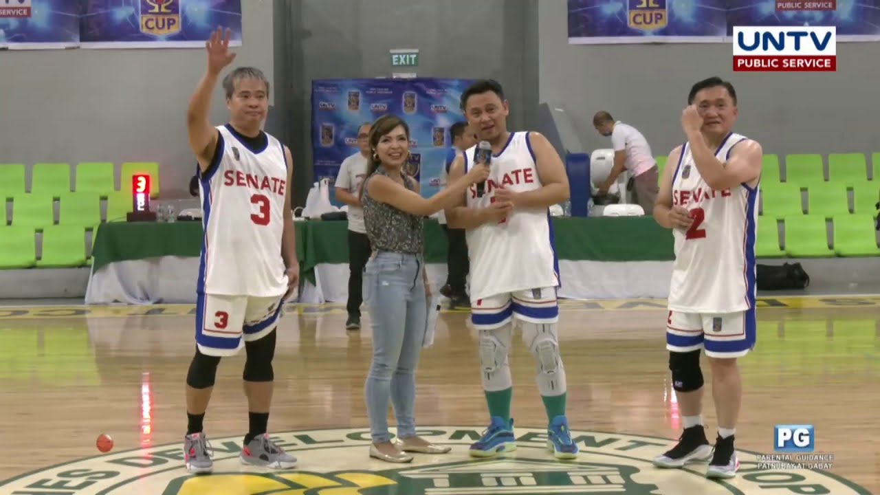 Best Players of the Game: Sen. Sonny Angara, Sen. Joel Villanueva and Sen. Bong Go | UNTV Cup EFO