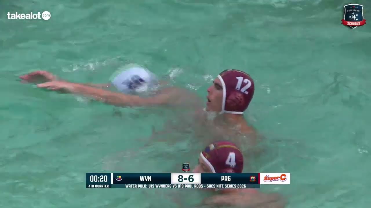 WYNBERG vs PAUL ROOS | SACS NITE SERIES 2026 | WATER POLO HIGHLIGHTS | YOUTH WATER POLO 🤽🇿🇦
