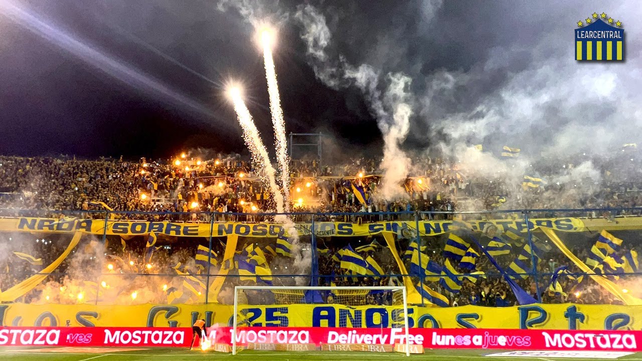 RECIBIMIENTO ROSARIO CENTRAL VS HURACAN - COPA DE LA LIGA 2023.