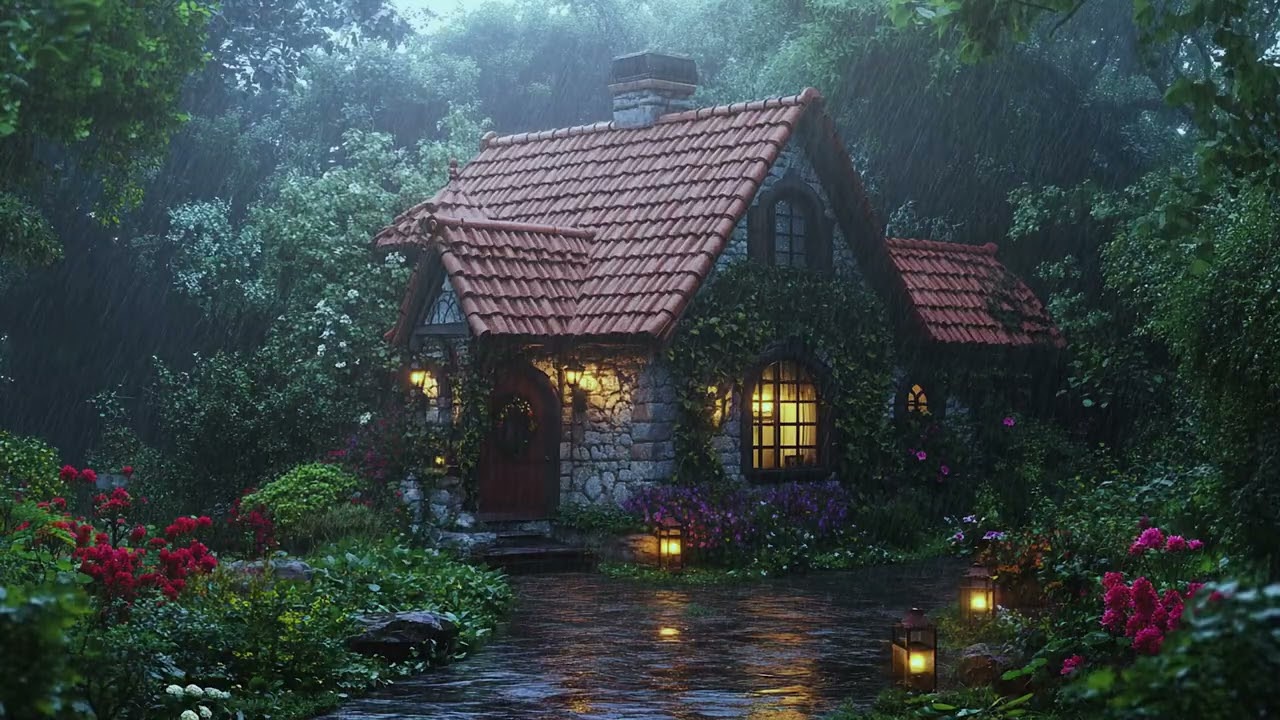 🌙 Whispering Raindrops: Nature Rain Sounds for Sleep and Meditation 🧘&zwj;♀️