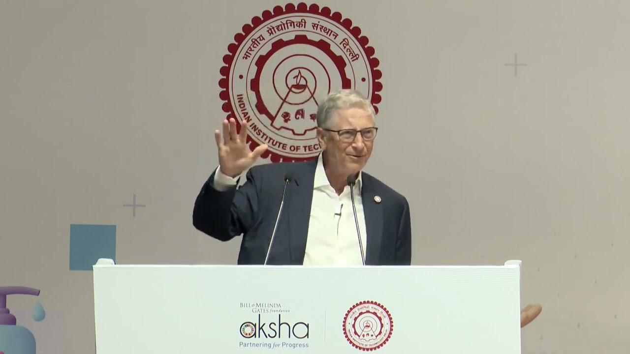 BILL GATES AT IIT DELHI | BILL GATES Success Journey | Full Session
