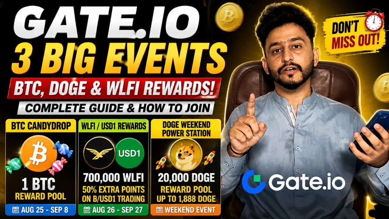 DOGE Weekend Power Station: Gate.io Event