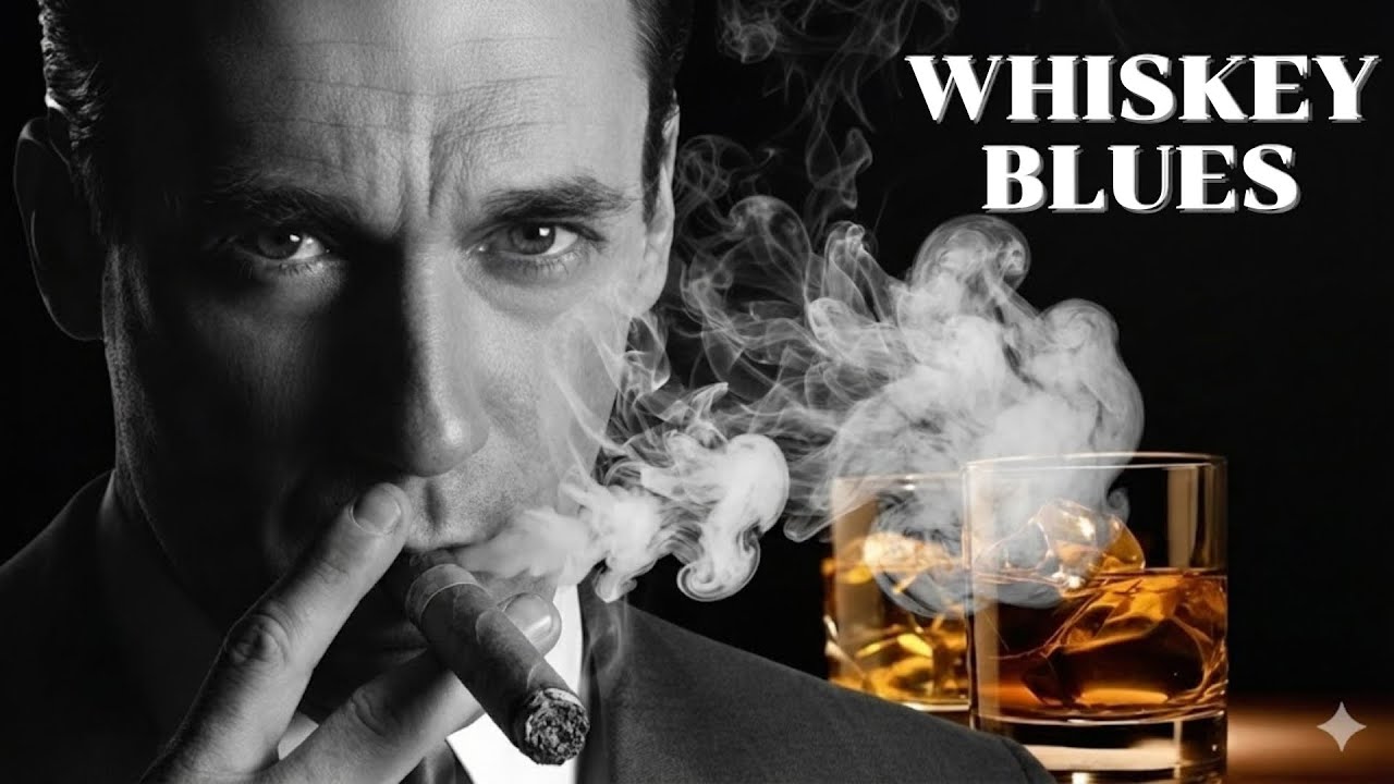 Quiet Evening Whiskey Blues | Soulful Guitar for Deep Relaxation.