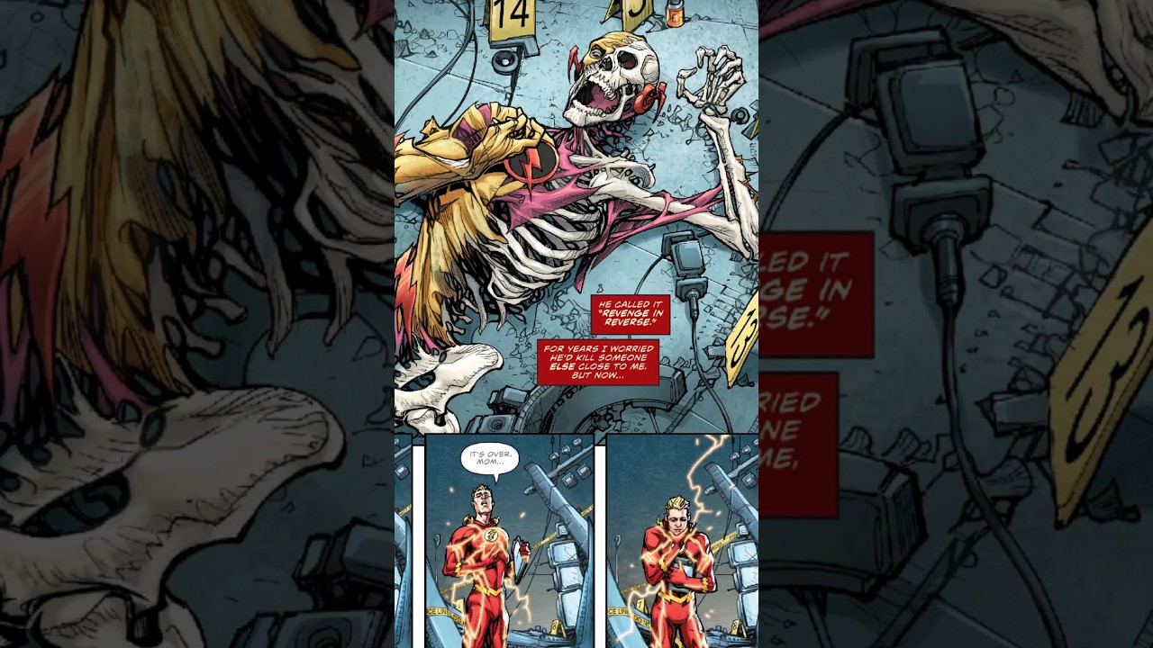 The Death of The Reverse Flash 🤔 #shorts #dc #dccomics