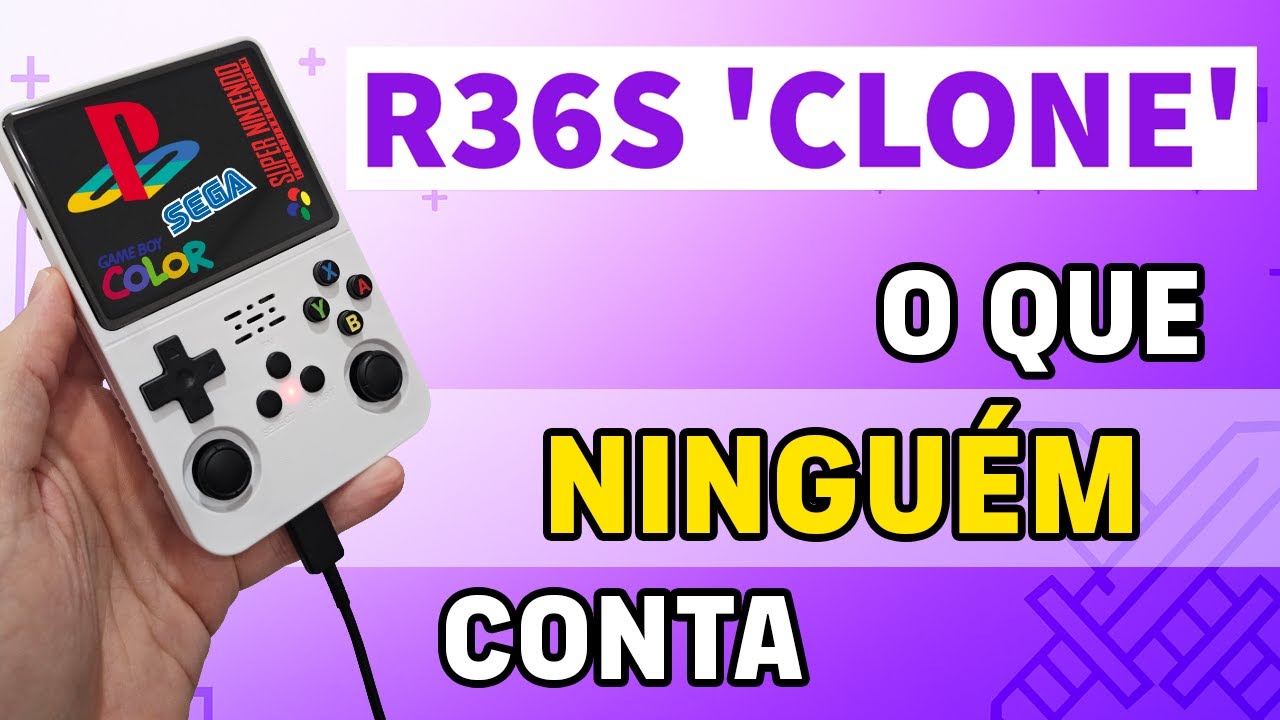 R36S (Clone): Review, Jogos, Desempenho e Dicas de Uso!