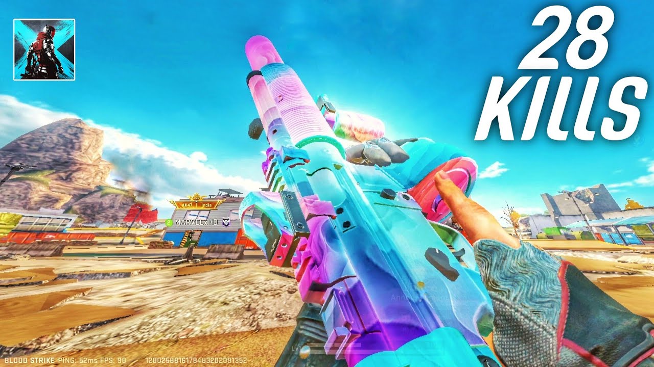 BLOOD STRIKE MOBILE | 28 KILLS | HOT ZONE SHOWDOWN GAMEPLAY 