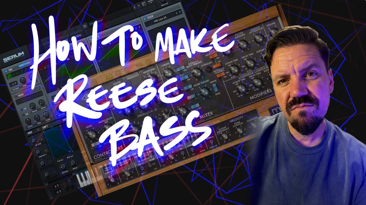 How to make Reese Bass | Drum & Bass | Serum | Moog | Sound Design