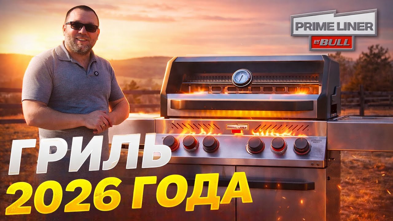 Газовый гриль PrimeLiner S Pro by Bull. Обзор гриля от праймлайнер и Булл 