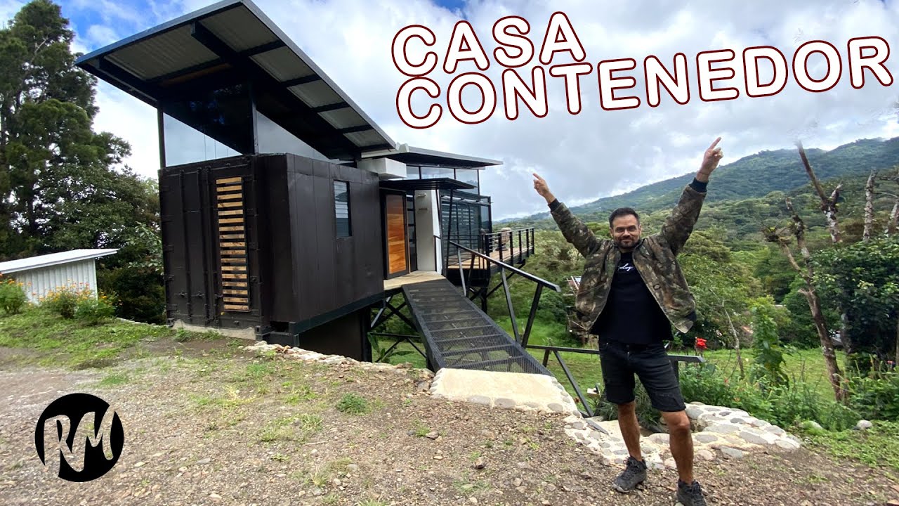 Viviendo en una CASA CONTENEDOR en el BOSQUE de Monteverde (Kapetsowa Container Loft)