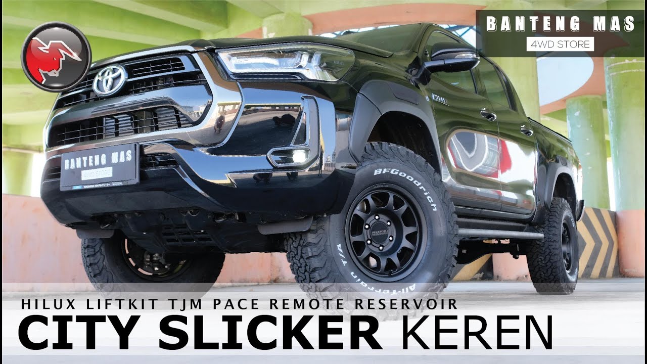 HILUX LIFTKIT TJM PACE REMOTE RESERVOIR CITY SLICKER KEREN