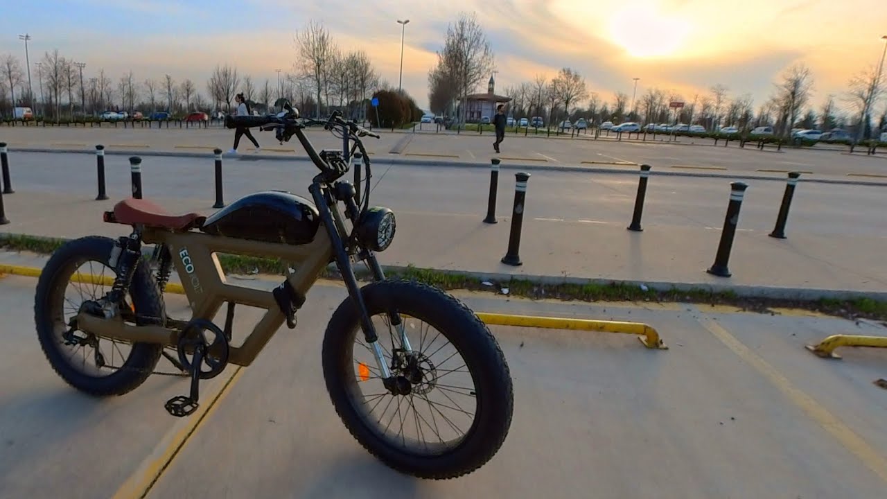 EcoVolt E-BIKE İnceleme / Test / Menzil / Hız / Kullanıcı deneyimi ;) / Sahildeki köpekler :)