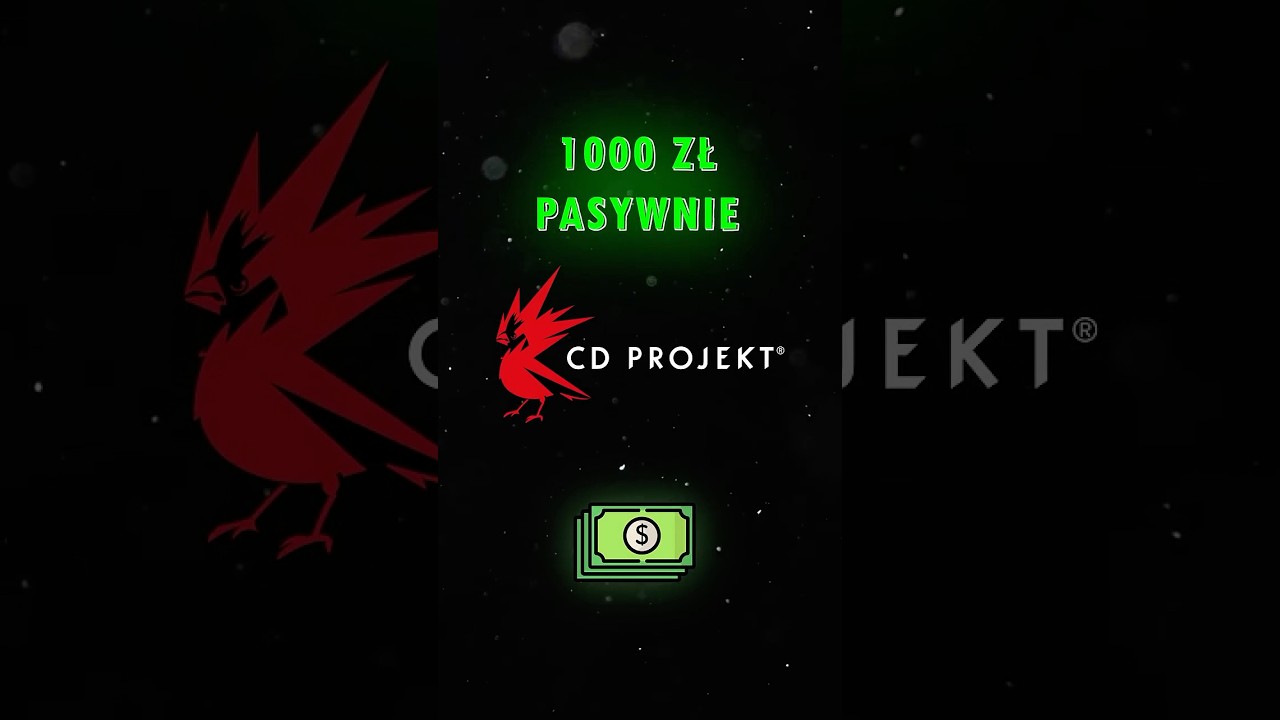 Ile trzeba ZAINWESTOWAĆ w CD PROJEKT żeby zarabiać pasywnie 1000zł z DYWIDEND? #cdprojektred