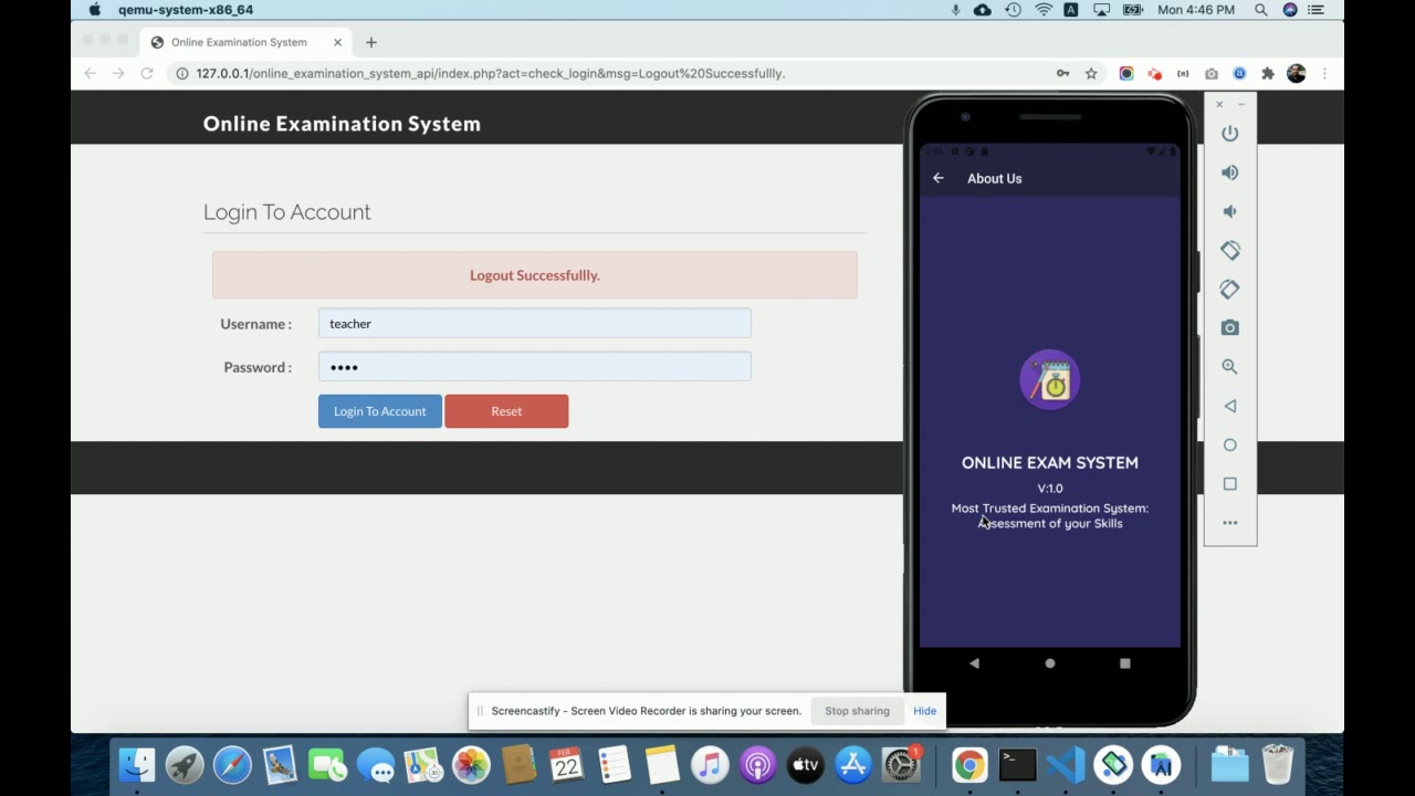 Приложение для экзаменов | Учебный проект для Android | Android CRUD проект