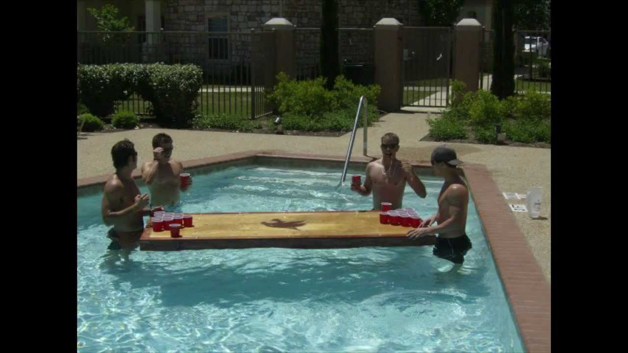 Floating Beer Pong Table