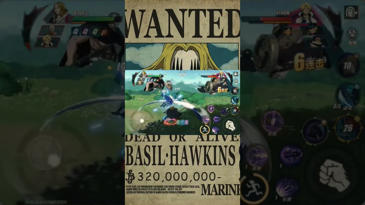 CURSE DAMAGE 🔮 Basil Hawkins | OPFP