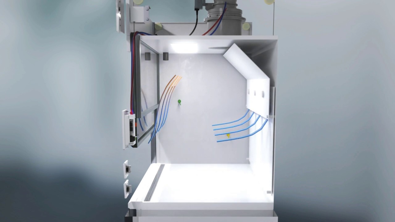 BEST & SECURE Laboratory FUME HOOD - Cleanroom Example