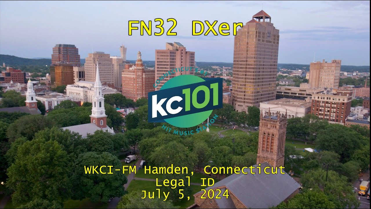 KC101 | WKCI-FM Hamden, Connecticut Legal ID (7/5/2024)