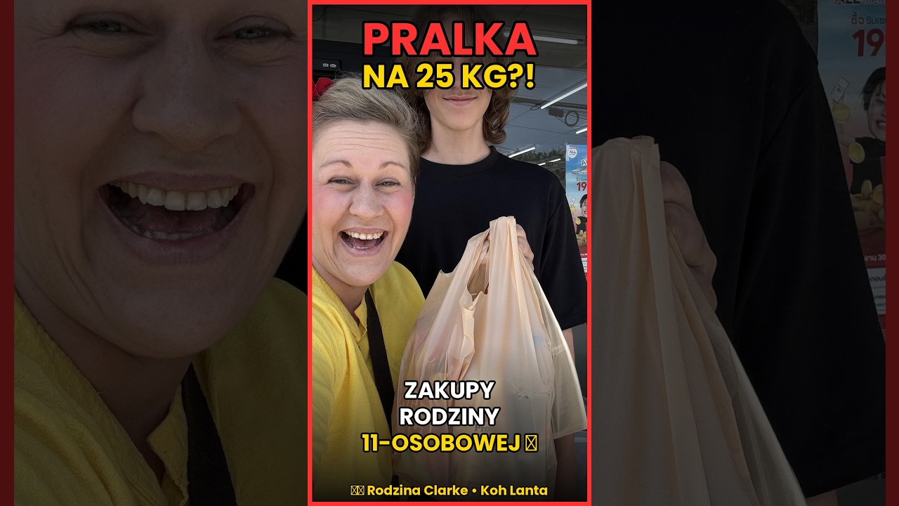FORTUNA NA PIELUCHY?  Zakupy dla 11 dzieci w Tajlandii! Zakupy w Big C