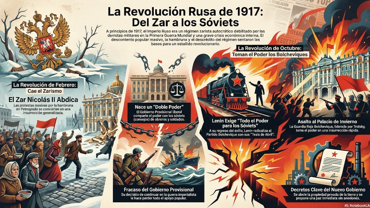 La Revolución Rusa de 1917
