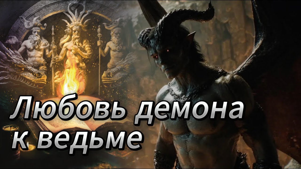 Любовь демона к ведьме. Авторская песня+ИИ