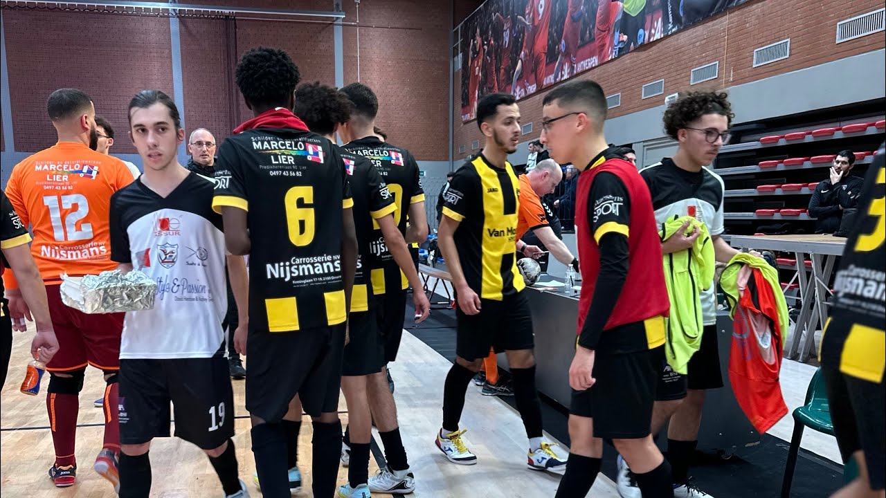 GS HOBOKEN STER 4-3 BSEP FUTSAL MORLANWELZ  summary of the match #gshobokenster #futsalmorlanwelz