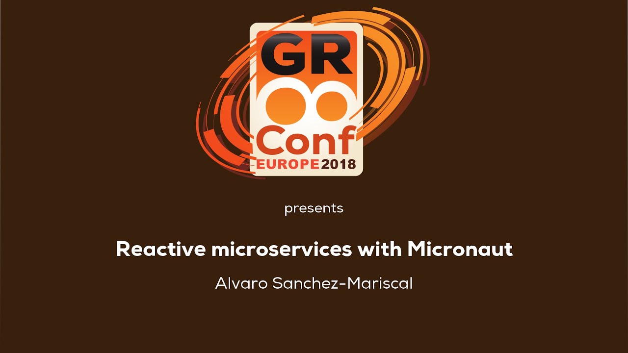 Reactive microservices with Micronaut