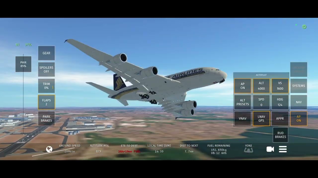 SIA A380 London Heathrow to Singapore | #infiniteflight #aviation #pilot subscribe for more 👍