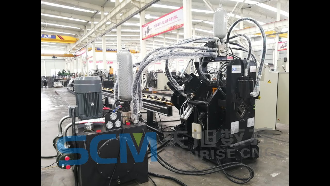 SUNRISE CNC  TAPM1010,TBL1412A CNC ANGLE PUNCHING LINE