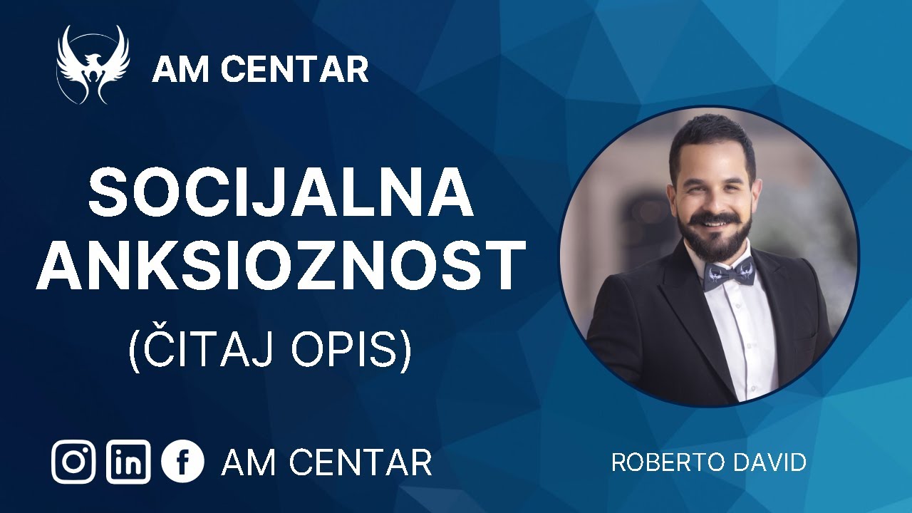 Socijalna Anksioznost (ČITAJ OPIS)
