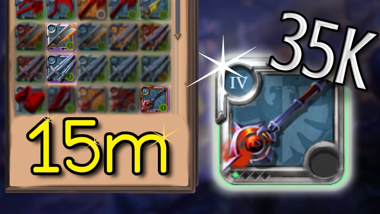 CHEAP 35k cursed staff build is printing millions! - albion online