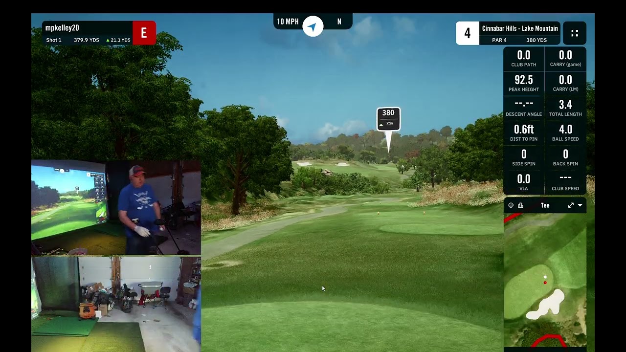 GSPro - VT Tour Big Dog Cinnabar Hills - Lake Mountain