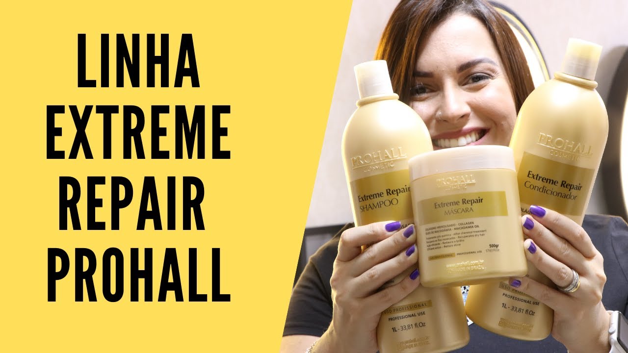 RESENHA EXTREME REPAIR PROHALL - KIT PROFISSIONAL