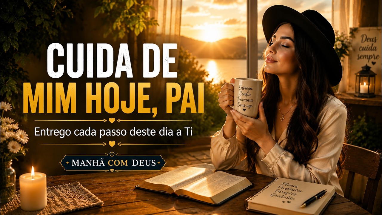 PAI, COLOCO ESTE DIA EM TUAS M&Atilde;OS &mdash; CUIDA DE MIM | Ora&ccedil;&atilde;o da Manh&atilde; para Prote&ccedil;&atilde;o