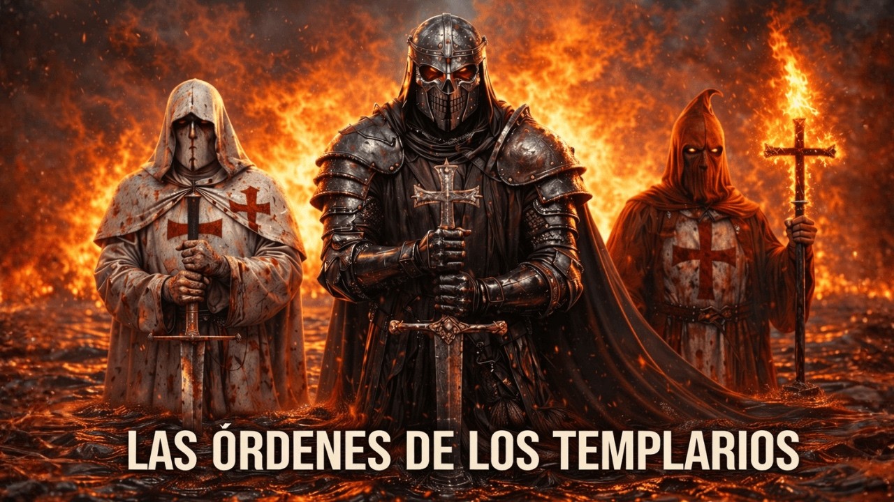 Todas Las Órdenes Militares De Los CABALLEROS TEMPLARIOS