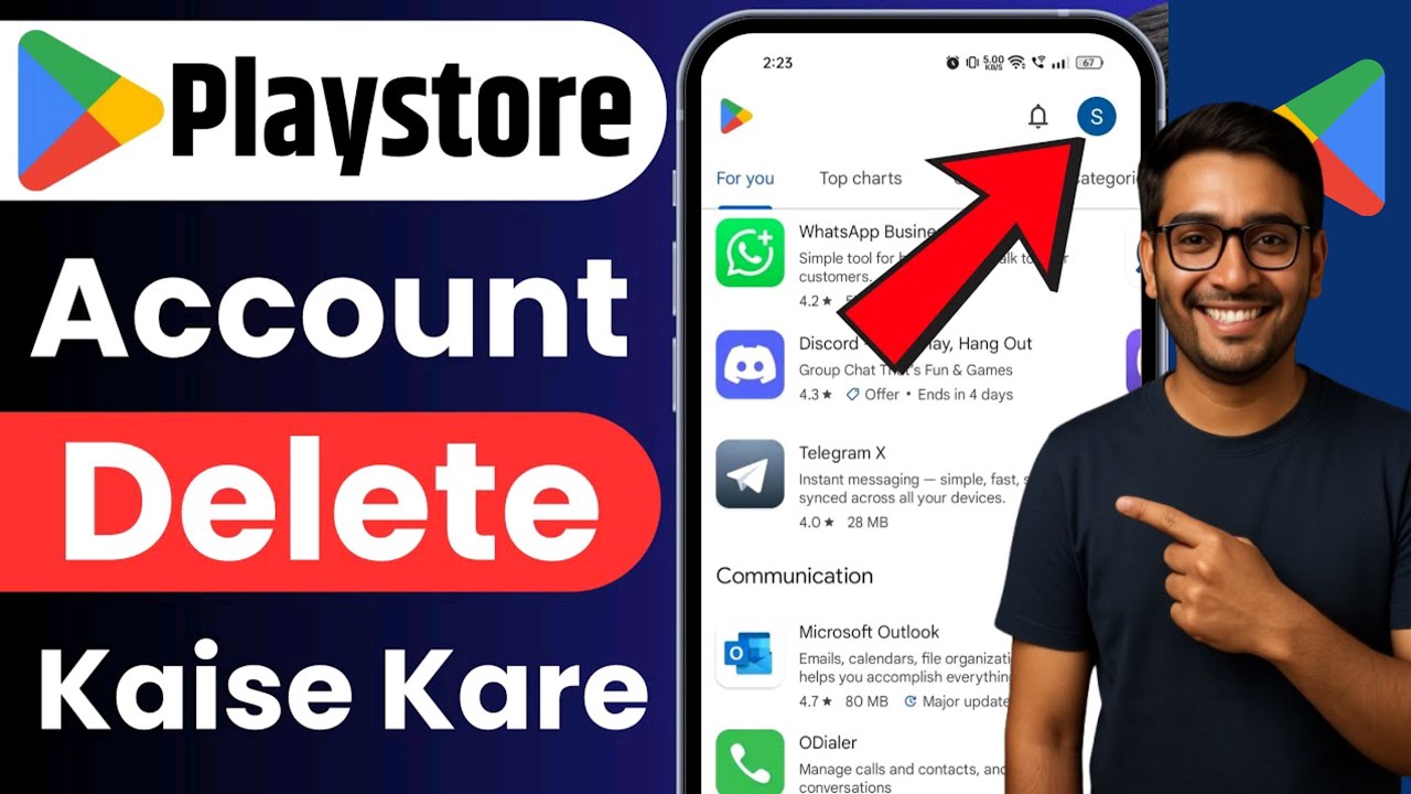 Play store account delete kaise kare || How To Delete Play Store Account 2026 | Shahbaz Rasheed SR