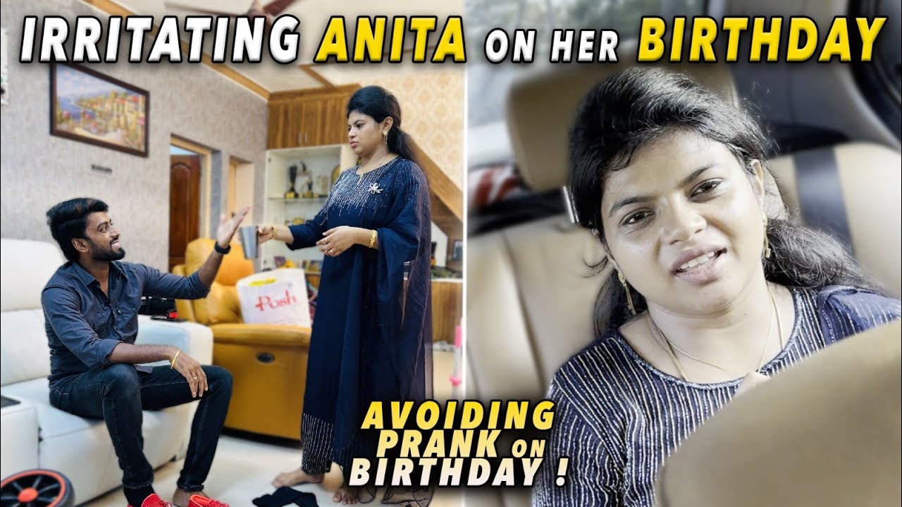 IRRITATING Anita on Her Birthday 😅 Most Expected PRANK !! 😎| DAN JR VLOGS