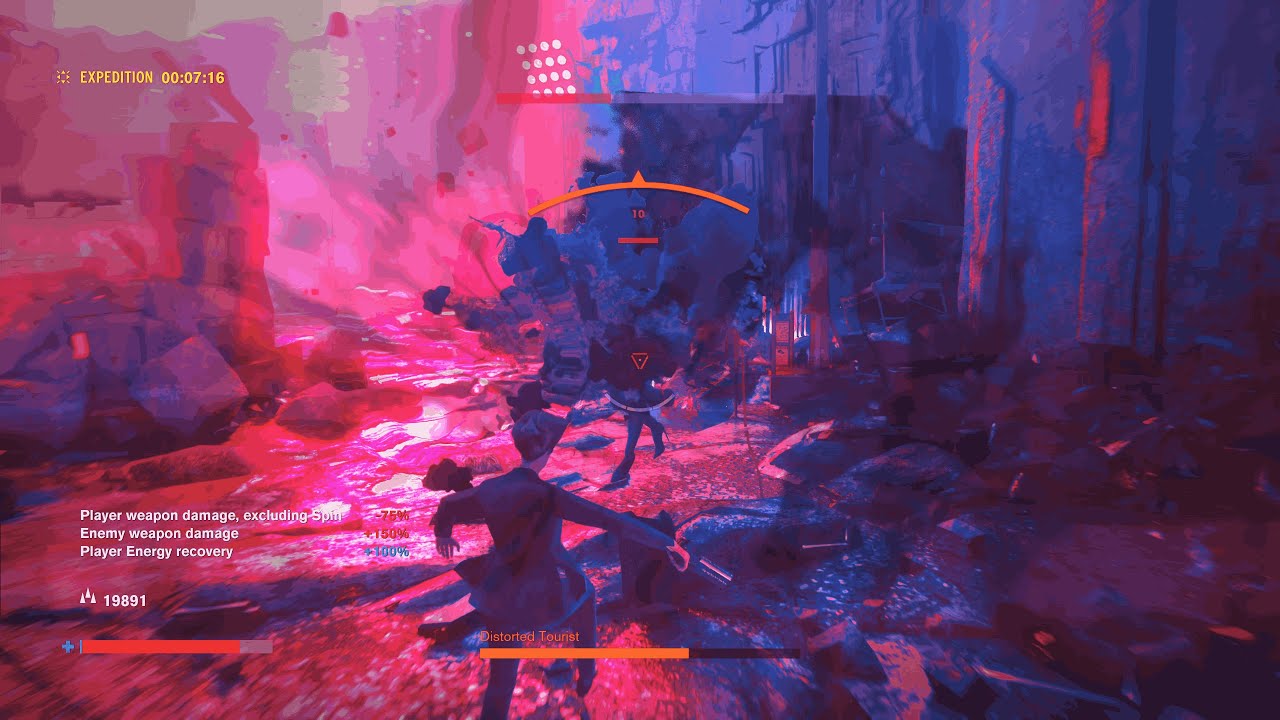 Control (2019) Jukebox Expedition (hard) - final boss fight - Distorted Tourist