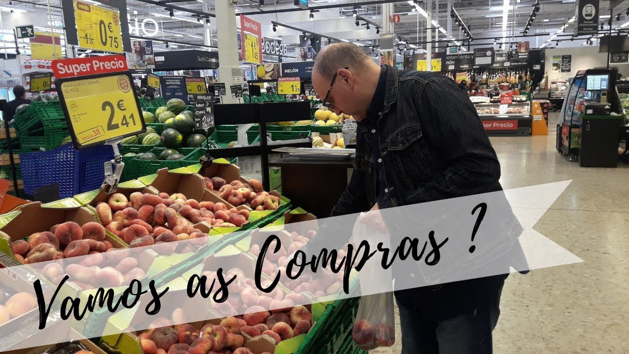 FAZENDO A COMPRA NO SUPERMERCADO CARREFOUR ESPANHA