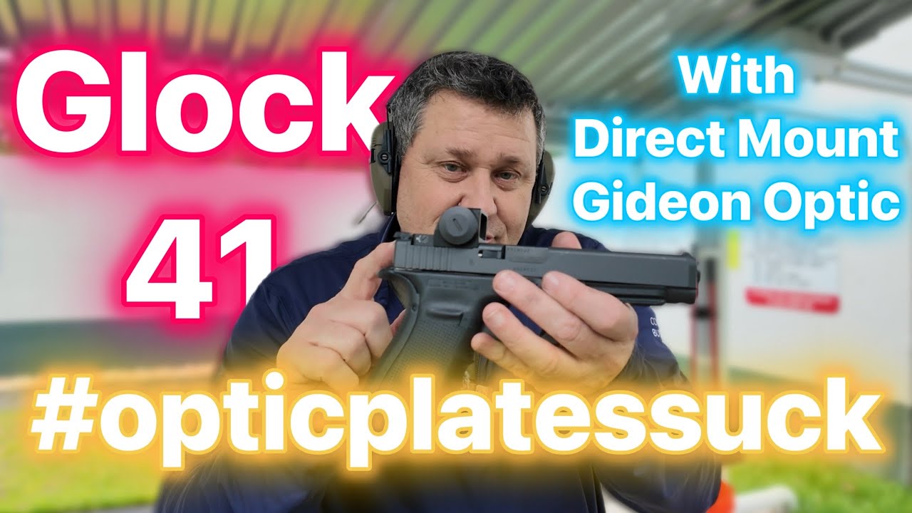 Review of the Glock 41 Gen 4 MOS in 45 ACP and the Gideon Optics Granite (No Mounting Plates!!)