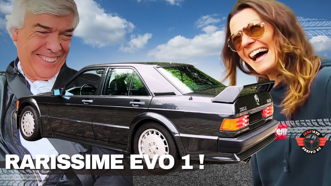 MERCEDES 190E 2.5-16 EVOLUTION I !!! SEULEMENT 30 EXEMPLAIRES EN FRANCE !!!