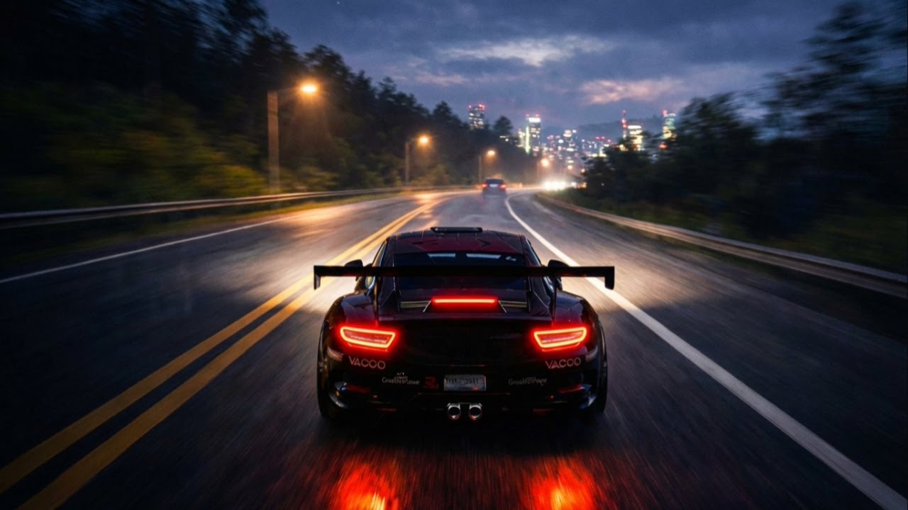 POV Night Drive | Porsche 911 GT3 RS Rain Ambience [4K]