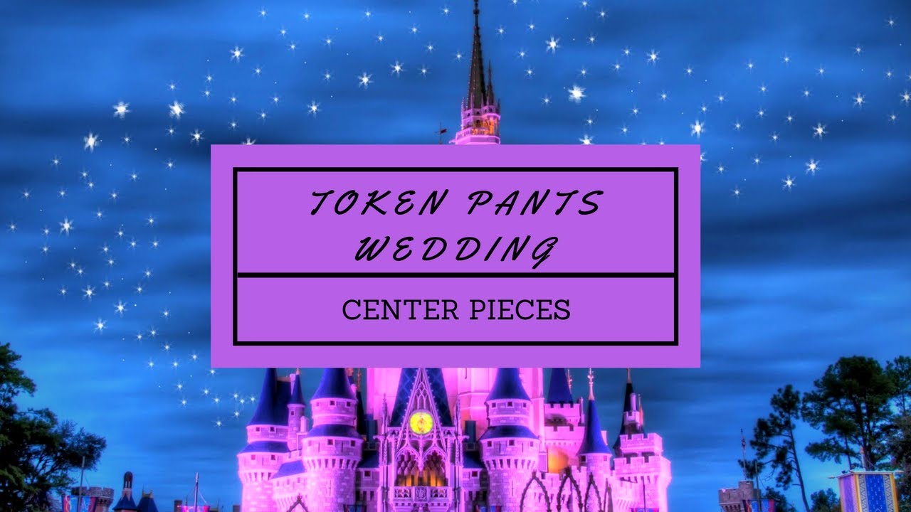 The Token Pants Wedding Center Pieces!!