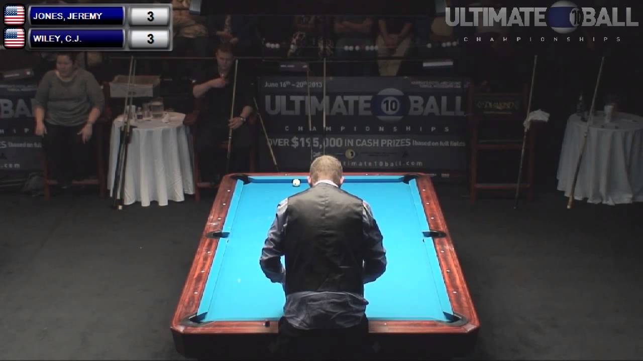 Jeremy Jones v CJ Wiley  Ultimate 10 Ball Championships 2013