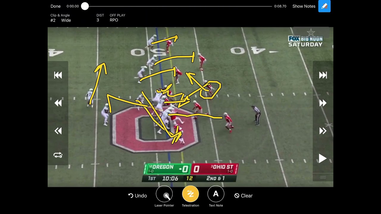 Oregon Offense vs Ohio State