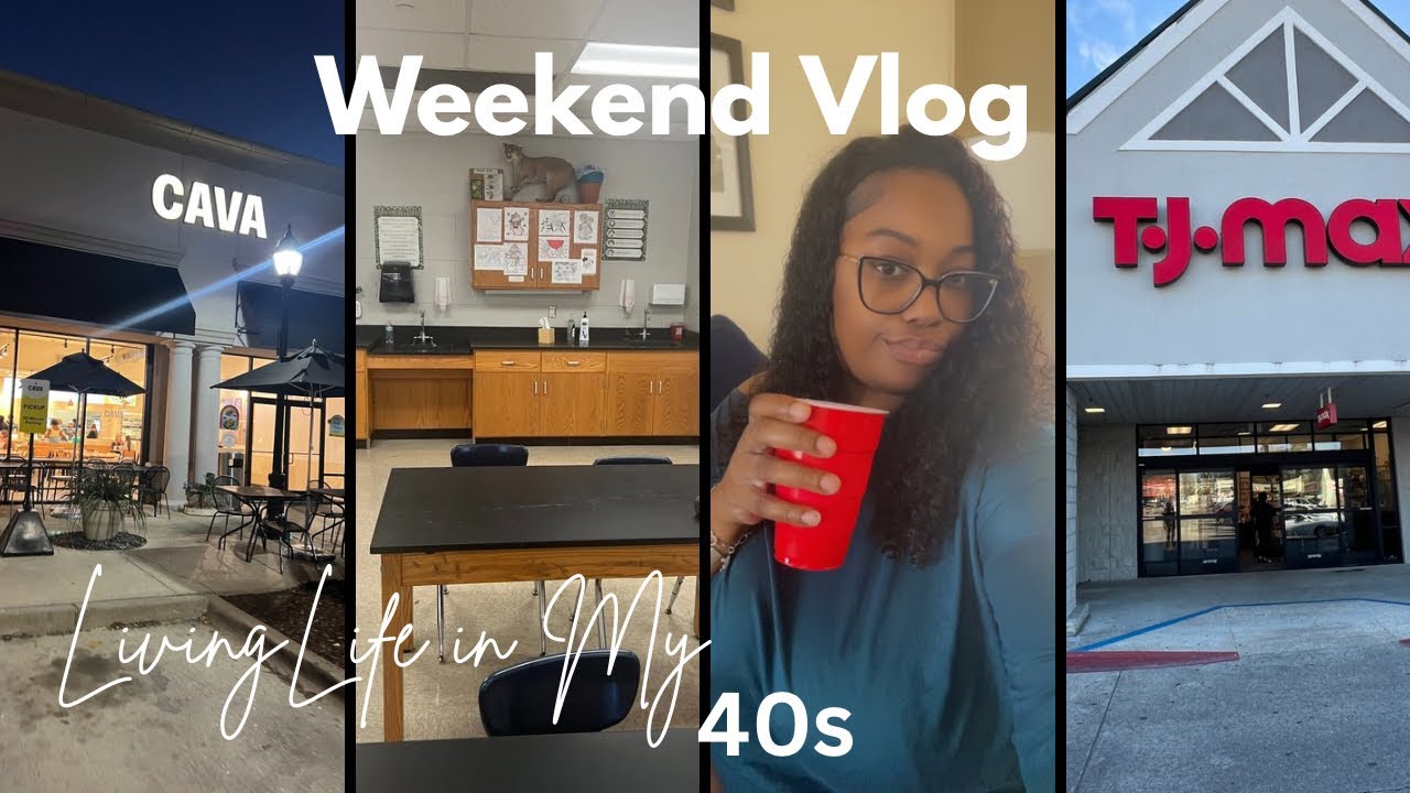 Living Life in My 40s| Weekend Vlog| Cooking jambalaya in a Dutch oven + My first Sand & Fog buy…