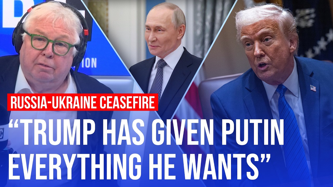 Black Sea ceasefire allows Russia to 'regroup and rearm' | LBC