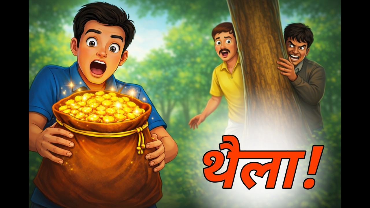 जादुई थैला । Jadui Thela। Hindi Kahaniya । Moral Stories Hindi । Cartoon kahaniyo Hindi