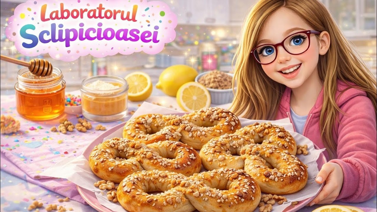 Mucenici Moldovenești Pufoși cu Miere și Nucă – făcuți în Laboratorul Sclipicioasei 🍯