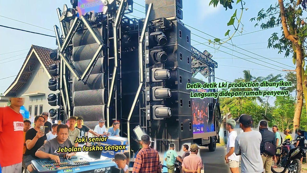 Akhirnya Lki production dibunyikan, langsung didepan rumah penyewa joki senior jebolan faskho sengox